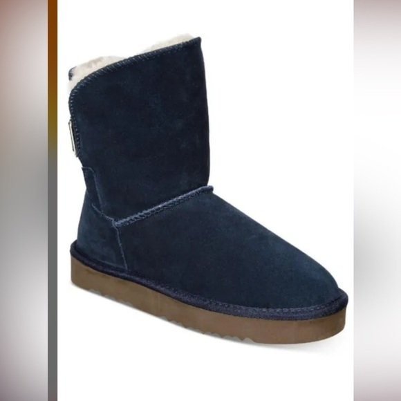 Style & Co. Womens Teenyy Suede Pull On Cold Weather Ankle Boots Size 6 - Picture 1 of 7